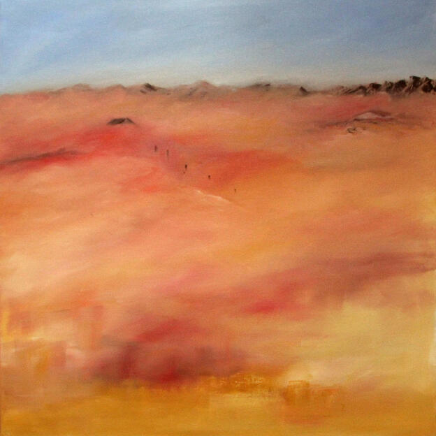 In den Bergen II   60x60   2019