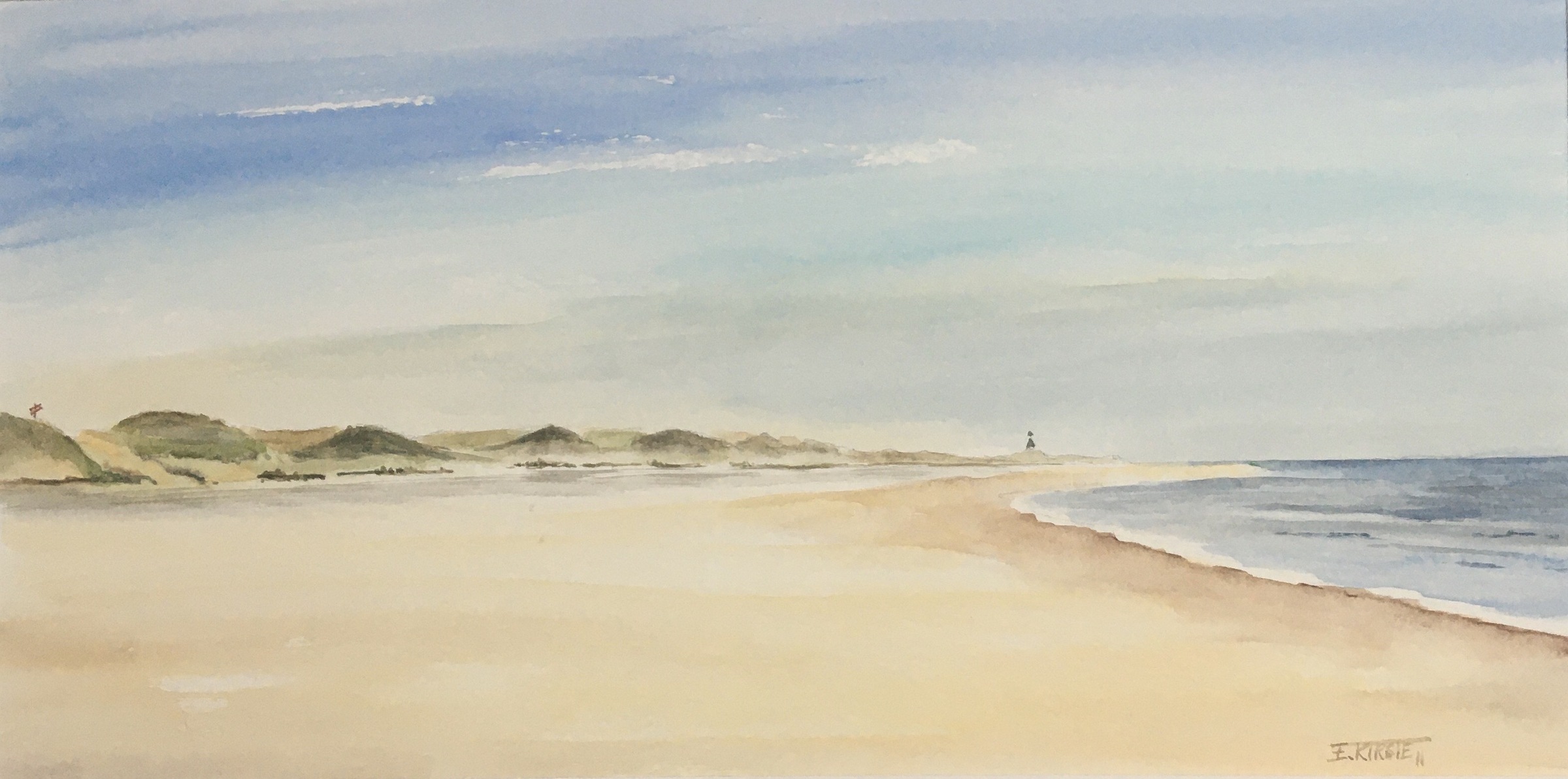 Westende von Juist 39x19,5 2011