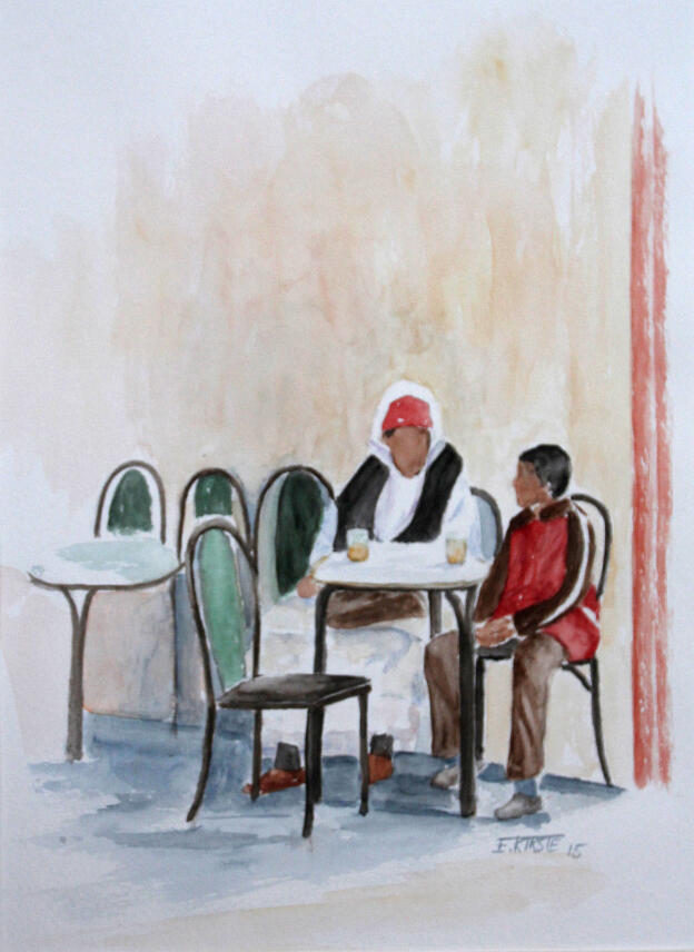 Vater und Sohn   30x40   2015