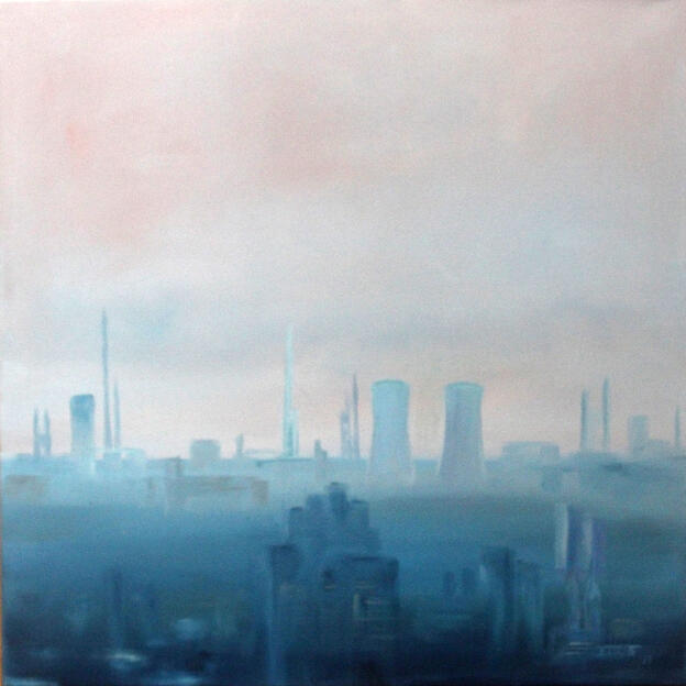 Industrielandschaft   60x60   2019   