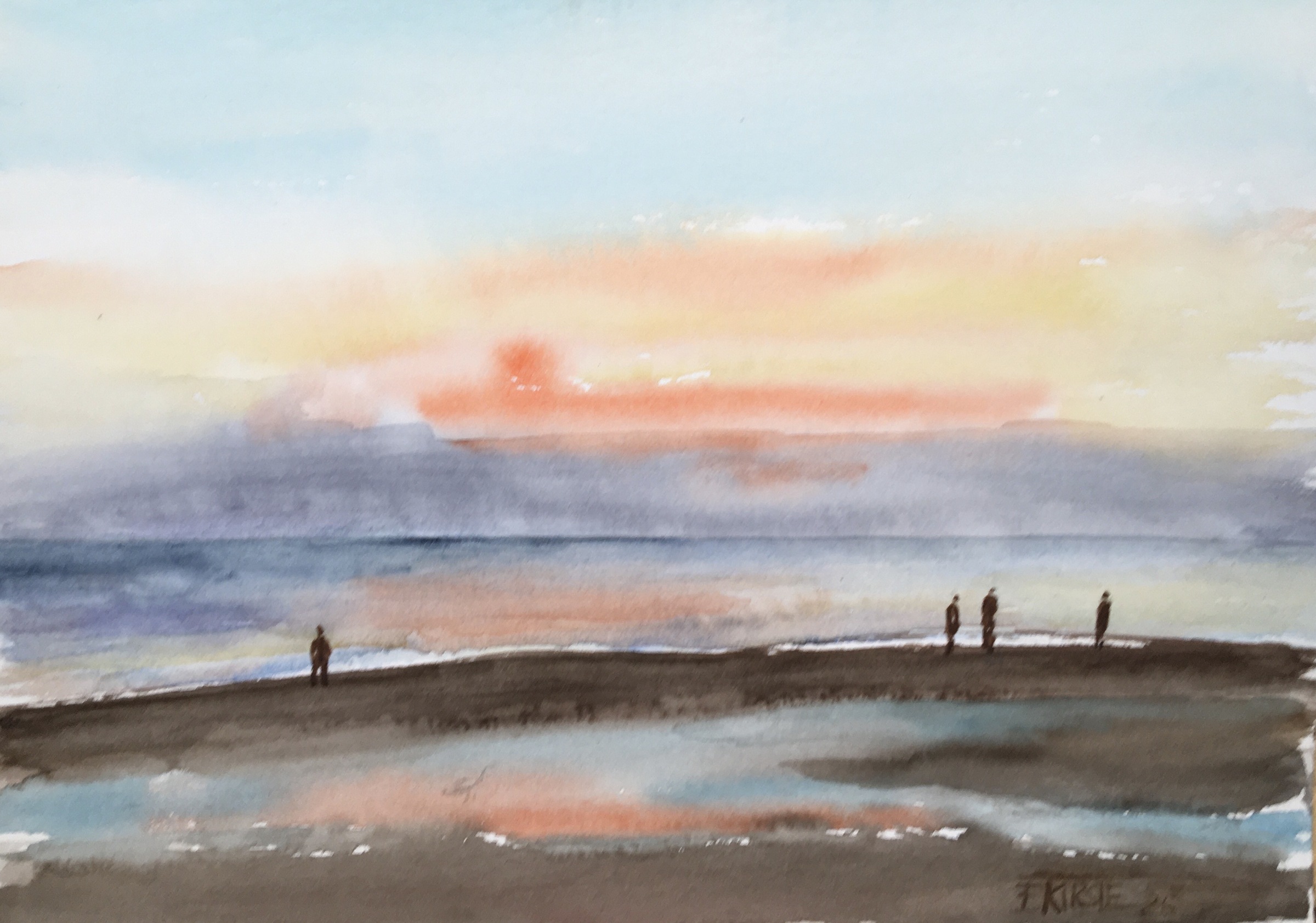 Sonnenunterrgang 19x19 2025