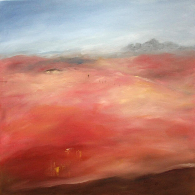 In den Bergen I   60x60  2019
