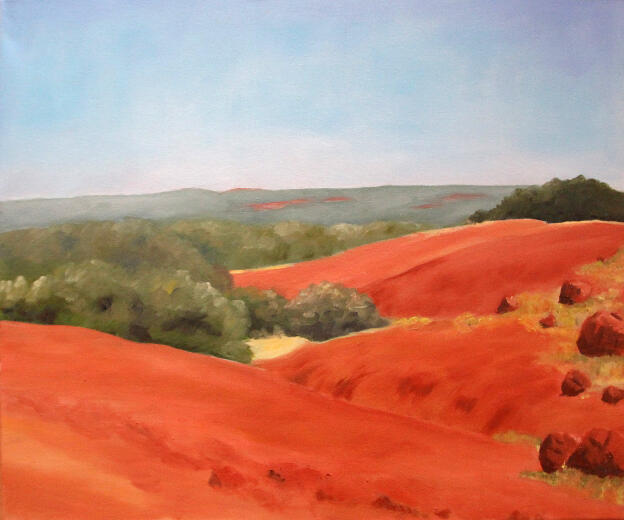 Rote Erde   50x60   2018
